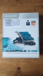 M-audio audiophile 2496, Computers en Software, Geluidskaarten, Gebruikt, Ophalen of Verzenden, Intern, M-Audio