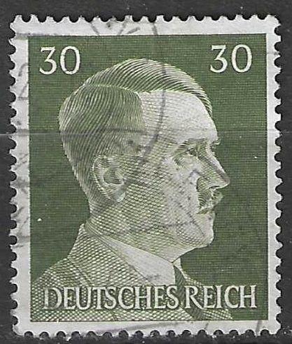 Duitsland 1941/1943 - Yvert 716 - Adolf Hitler - 30 p. (ST), Postzegels en Munten, Postzegels | Europa | Duitsland, 1990 tot heden