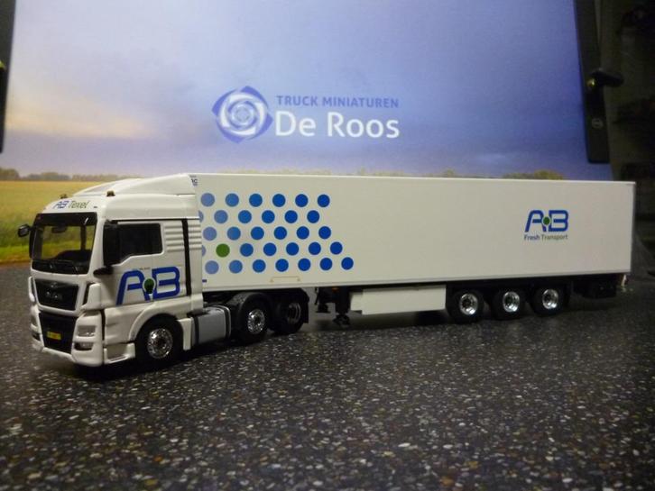 WSI MAN TGX AB Texel, Hobby en Vrije tijd, Modelauto's | 1:50, Nieuw, Bus of Vrachtwagen, Wsi, Ophalen of Verzenden