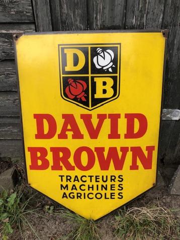 David Brown traktor origineel Frans bord beschikbaar voor biedingen