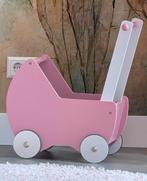Roze Houten Poppenwagentje, Ophalen, Zo goed als nieuw, Overige typen