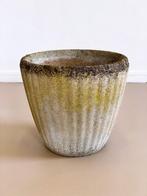 Vintage xxl cement planter plantenbak bloembak mid century, Ophalen, Tuin, Gebruikt, Minder dan 60 cm