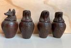 Egyptische canopen set van 4, Antiek en Kunst, Ophalen of Verzenden