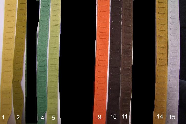 Gordijnband lusjesband plooiband duploband band vele kleuren, Hobby en Vrije tijd, Naaien en Fournituren, Nieuw, Lint, Band of Elastiek