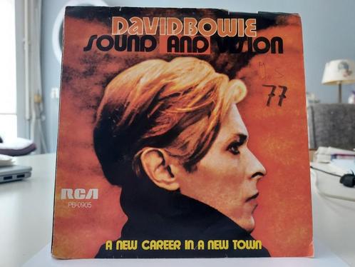 7" Single David Bowie - Sound & Vision / A New Career In A N, Cd's en Dvd's, Vinyl Singles, Gebruikt, Single, Pop, 7 inch, Verzenden