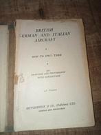 British, German & Italian Aircraft - Spottersgids WOII, Hutchinson, Ophalen of Verzenden, Luchtmacht, Tweede Wereldoorlog