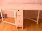 IKEA uitklap tafel/bureau, Huis en Inrichting, Tafels | Statafels, Ophalen, Gebruikt