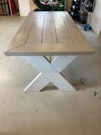 Houten tuintafel zo goed als nieuw! 200 x 95 cm, Tuin en Terras, Tuintafels, Ophalen, Zo goed als nieuw, Rechthoekig, Hout