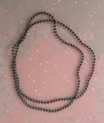Kunststof Ketting 120 cm bruin, Sieraden, Tassen en Uiterlijk, Kettingen, Ophalen of Verzenden, Zo goed als nieuw, Bruin, Kunststof