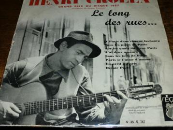 Henri Crolla ‎– Le Long Des Rues ... Vega 10"LP 1957 France beschikbaar voor biedingen