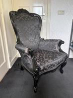 Prachtige zwarte barok fauteuil, Ophalen