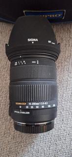Sigma DC 18-200mm Lens, Audio, Tv en Foto, Fotografie | Lenzen en Objectieven, Ophalen, Gebruikt, Standaardlens, Zoom