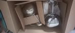 2 design smoked glass hanglampen, Huis en Inrichting, Lampen | Hanglampen, Ophalen of Verzenden, Nieuw, Glas