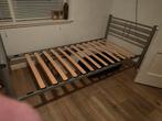 Ledikant 90x200, Huis en Inrichting, Slaapkamer | Bedden, Ophalen, 90 cm, Eenpersoons, Wit