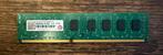 2GB Transcend PC3-10600U 1333MHz CL9, Computers en Software, RAM geheugen, DDR3, Ophalen of Verzenden, Zo goed als nieuw, Desktop