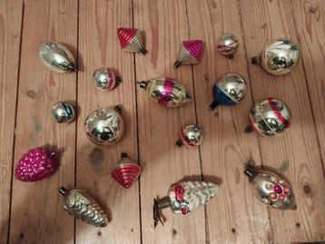 van oma's zolder 17 nostalgische oude ajeko kerstballen beschikbaar voor biedingen