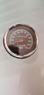 Harley Davidson snelheidsmeter, Motoren, Ophalen of Verzenden, Gebruikt