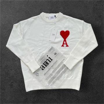  Ami Paris Wool Jumper – Red Heart Logo ️ beschikbaar voor biedingen