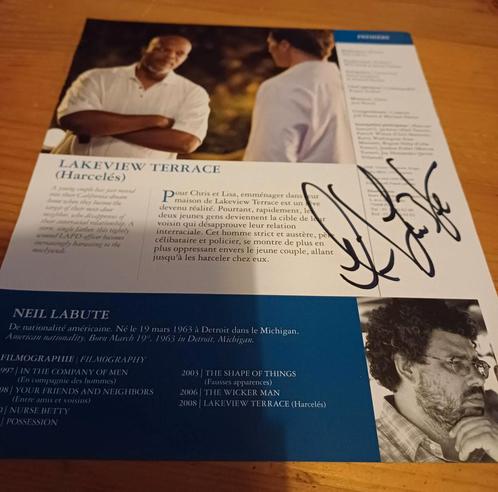 Neil LaBute handtekening gesigneerde boekpagina 30x20cm, Verzamelen, Film en Tv, Zo goed als nieuw, Foto of Kaart, Ophalen of Verzenden