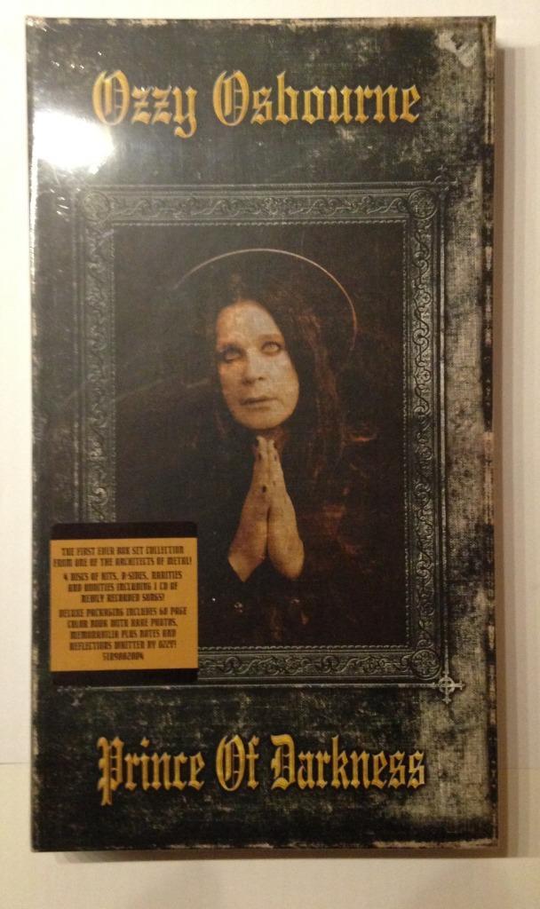 Ozzy Osbourne - Prince Of Darkness (Deluxe Edit 4CD Longbox), Cd's en Dvd's, Cd's | Hardrock en Metal, Nieuw in verpakking, Boxset