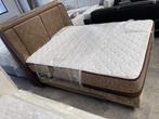 Outlet boxspring HEMP – topkwaliteit voor een outletprijs!, Ophalen, Bruin, 200 cm, 160 cm