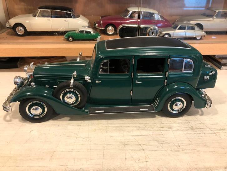 1:18 Horch 851 Pullman 1935 Ricko Groen, Hobby en Vrije tijd, Modelauto's | 1:18, Gebruikt, Auto, Overige merken, Ophalen of Verzenden
