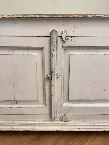 Brocante dekenkist - 107x54x62 cm beschikbaar voor biedingen