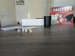 Yahtzee van MB, Hobby en Vrije tijd, Gezelschapsspellen | Bordspellen, Een of twee spelers, Ophalen of Verzenden, Zo goed als nieuw