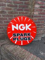 NGK Sparkplugs Lichtbak Reclame - 60cm, Ophalen of Verzenden, Gebruikt, Lichtbak of (neon) lamp