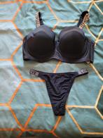 Lingerie set 85 C string S, Kleding | Dames, Ophalen of Verzenden, Zwart