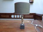 Vintage lampje, cherubijn met marmer, Antiek en Kunst, Antiek | Lampen, Ophalen of Verzenden