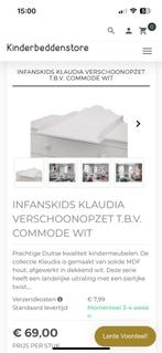 Infanskids klaudia verschoonopzet voor recht op commode zgan, Kinderen en Baby's, Kinderkamer | Commodes en Kasten, Ophalen, 50 tot 70 cm