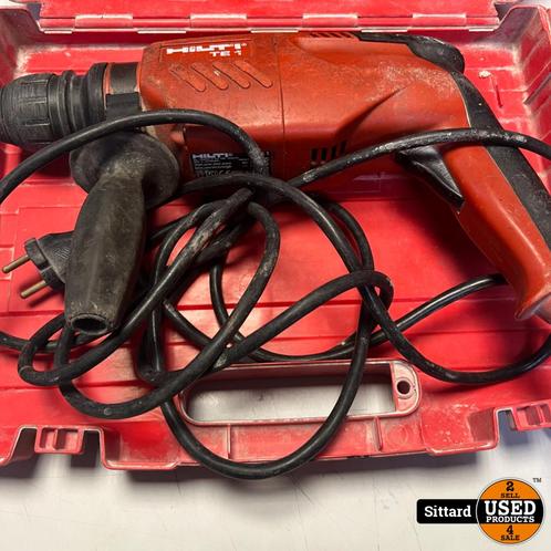 HILTI TE 1 Boorhamer 230 Volt - met koffer, Doe-het-zelf en Verbouw, Gereedschap | Handgereedschap, Zo goed als nieuw