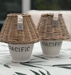 Riviera Maison Rattan Waxinelicht Houders, Huis en Inrichting, Ophalen of Verzenden, Zo goed als nieuw, Hout, Minder dan 50 cm