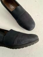 J466 Gabor maat 37,5 / G lereninstappers schoenen leer blauw, Kleding | Dames, Schoenen, Blauw, Instappers, Gabor, Ophalen of Verzenden