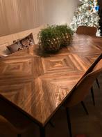 Eetkamer tafel, Ophalen, Gebruikt, Teakhout, 50 tot 100 cm