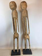 260247 Oud Afrikaans zeldzame paar of Konkomba sculptures, Ophalen of Verzenden