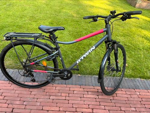 BAARN, B-Twin Riverside 500 fiets, maat M, 9 versnel, 2018, Fietsen en Brommers, Fietsen | Heren | Sportfietsen en Toerfietsen