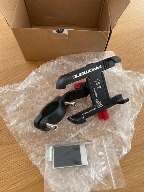 Aluminium smartphone houder voor (race)fiets-mtb-ebike NIEUW, Telecommunicatie, Telefoonhouders, Nieuw, Fiets, Ophalen of Verzenden