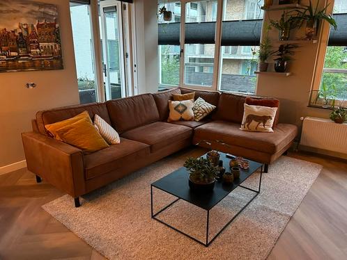 Ruime hoekbank/loungebank in zeer goede staat, Huis en Inrichting, Banken | Complete zithoeken, Zo goed als nieuw, Ophalen