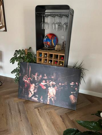 Canvasdoek schilder De Nachtwacht beschikbaar voor biedingen