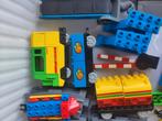Bak duplo met werkende electrische trein, Ophalen of Verzenden, Zo goed als nieuw