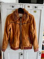 Suede winterjas van Scotch & Soda - maat 14 (164), Meisje, Ophalen of Verzenden, Zo goed als nieuw, Scotch & Soda