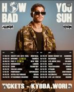 Kybba how you bad suh tour melkweg amsterdam 19:00 1x ticket, Eén persoon