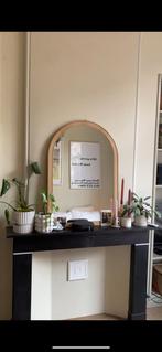 Spiegel Vintage Retro, Gebruikt, 100 tot 150 cm, Ophalen of Verzenden, Ovaal