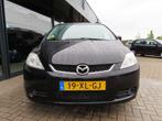 Mazda 5 1.8 Touring Ecc 16 Inch Pdc 6 Pers. 2007, 1370 kg, 4 cilinders, Zwart, Origineel Nederlands