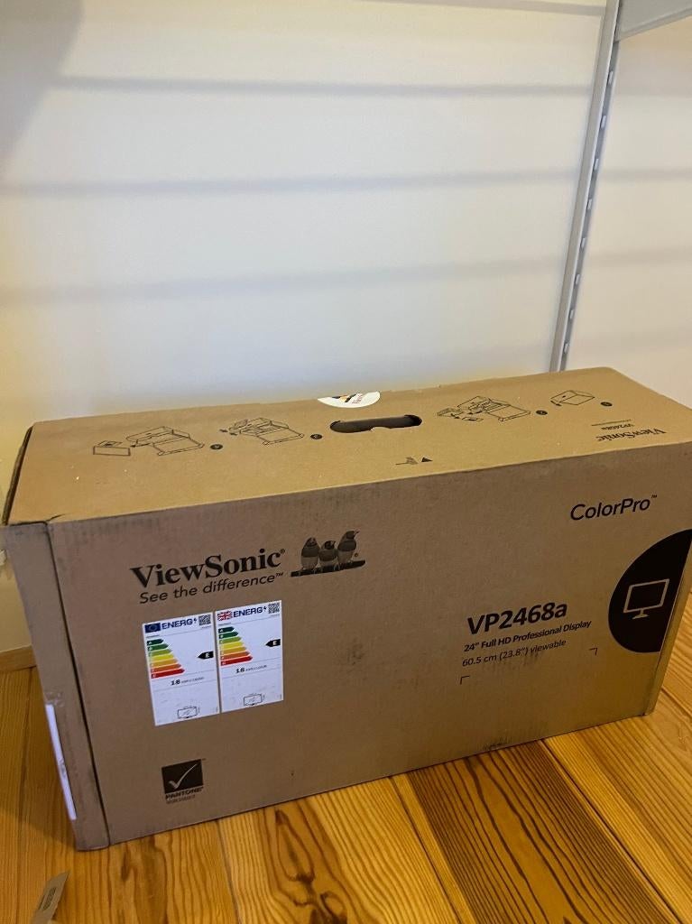 Computer Monitor (ViewSonic 24" nooit geopend), Ophalen, IPS, Nieuw, Full HD