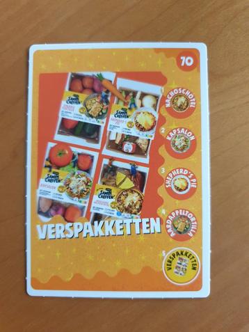 Jumbo Samen lekker cheffen kaart nr 70 beschikbaar voor biedingen