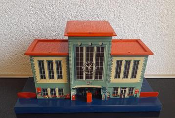 Heinrich Wimmer Neurenberg Litho blik H0 station 1946/54 beschikbaar voor biedingen