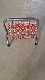 Retro-vintage inpakpapier op rolhouder met gladmes, Diversen, Cadeaupapier, Ophalen, Zo goed als nieuw